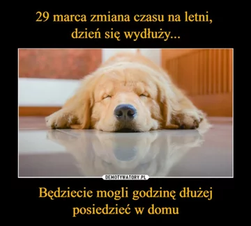 Mem związany ze zmianą czasu 