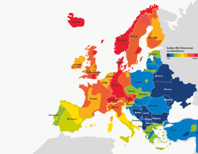 Miniatura: Mapa europejskiego bogactwa