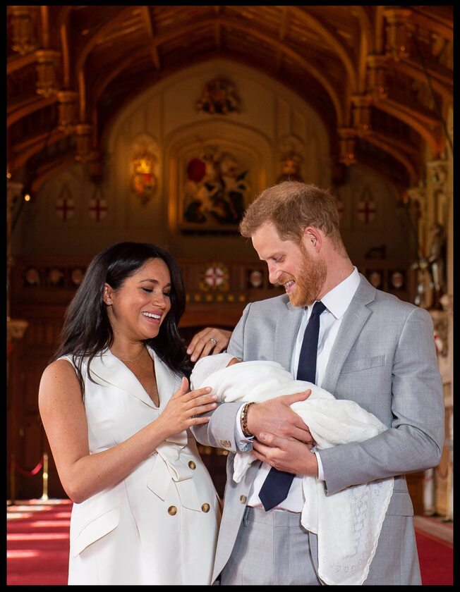 Meghan, Harry i ich syn Archie Harrison 