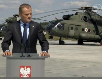 Miniatura: Tusk: Afganistan? Służba w obronie...