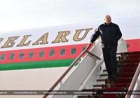 Miniatura: Łukaszenka poleciał do Moskwy....