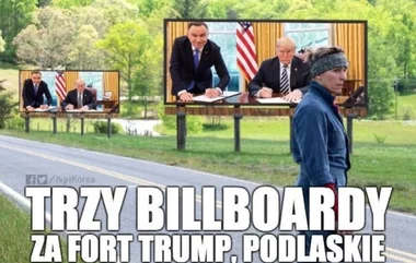 Mem po spotkaniu Duda-Trump