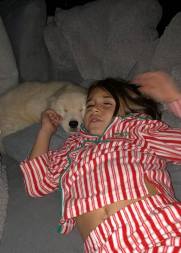 Córka Kourtney Kardashian z nowym psem 