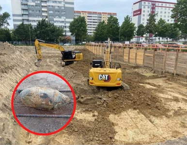 Miniatura: Rosyjska bomba z czasów II WŚ w Berlinie....