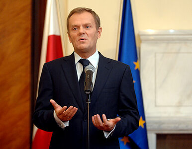 Miniatura: Tusk się broni. "To nie my, to konstytucja"