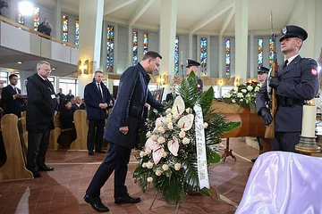 Pogrzeb Zyty Gilowskiej (fot. Andrzej Hrechorowicz/KPRP)