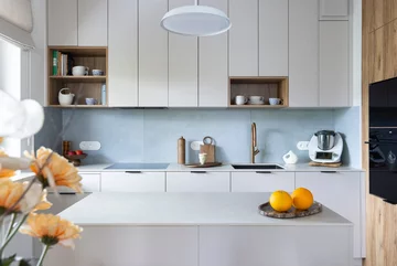 Mieszkanie dla rodziny 2+1, projekt i nadzór nad realizacją: Joanna Lemka-Wójcik, jlw studio 