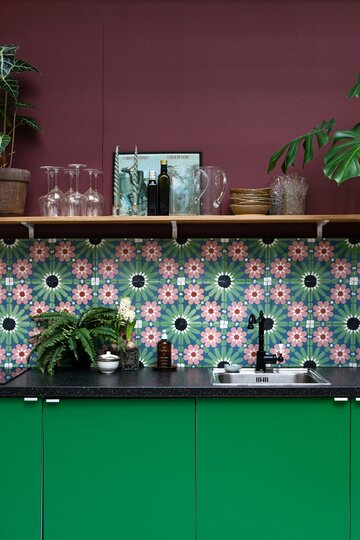 Trendy kuchenne: zielona kuchnia