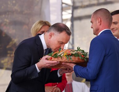 Miniatura: Dożynki Prezydenckie w Warszawie. Duda:...