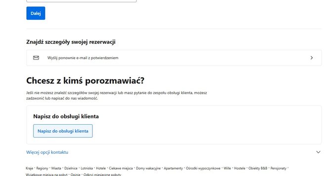 Miejsce do wysłania wiadomości