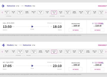 Bilety Wizz Air na&nbsp;Maderę