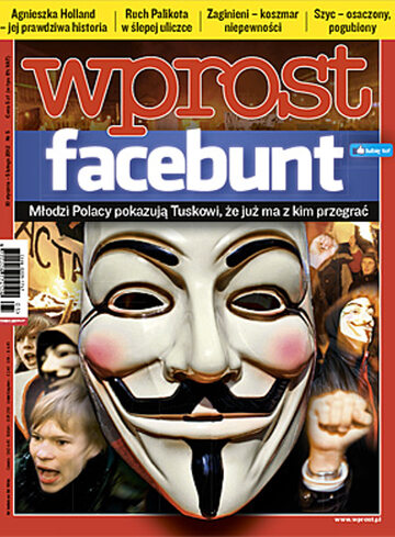 Okładka tygodnika Wprost nr 5/2012 (1511)