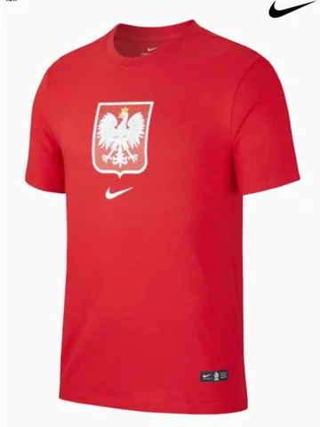 Koszulka nike poland tee evergreen crest. cena 99,99 zł 
