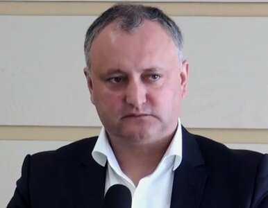 Miniatura: Mołdawia obiera kurs na Rosję. Igor Dodon...