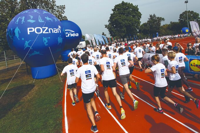 Enea sponsorowała Poland Businnes Run, bieg charytatywny odbywający się jednocześnie w 10 polskich miastach