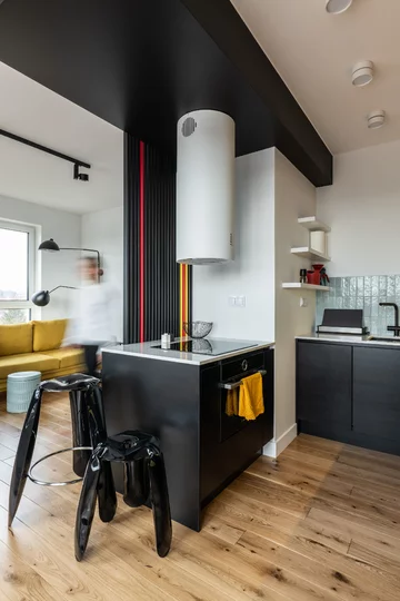 Mieszkanie urządzone w stylu Pop-art Pop-art, mieszkanie, wnętrza