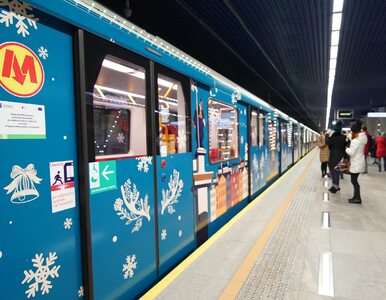 Miniatura: Metro w świątecznej odsłonie. Jak...