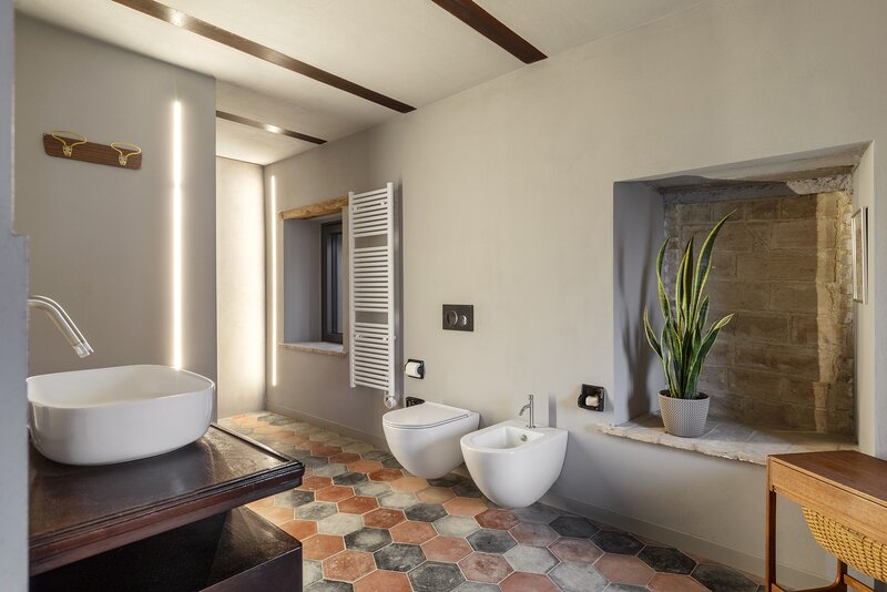 Wnętrza starego domu w północnych Włoszech, projekt Lascia La Scia