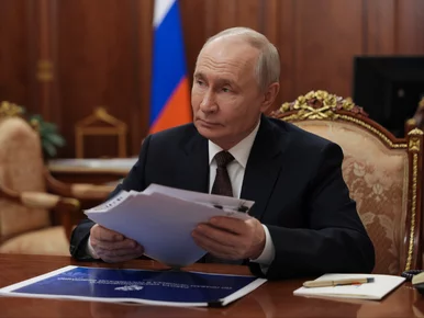 Miniatura: Putin zwołał nadzwyczajną naradę w sprawie...