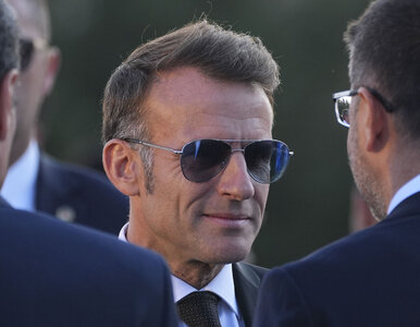 Miniatura: Macron i chwila konsternacji na szczycie...