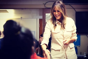 Wizyta Melanii Trump w Teksasie 