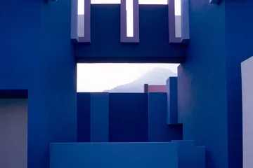 La Muralla Roja, osiedle projektu Ricardo Bofill Taller de Arquitectura Ricardo Bofill, La Muralla Roja