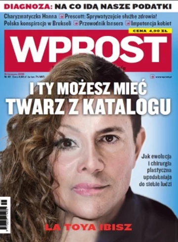 Okładka tygodnika Wprost nr 48/2009 (1401)