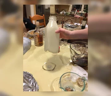 Gdy szykujesz świąteczne ciasto.... 