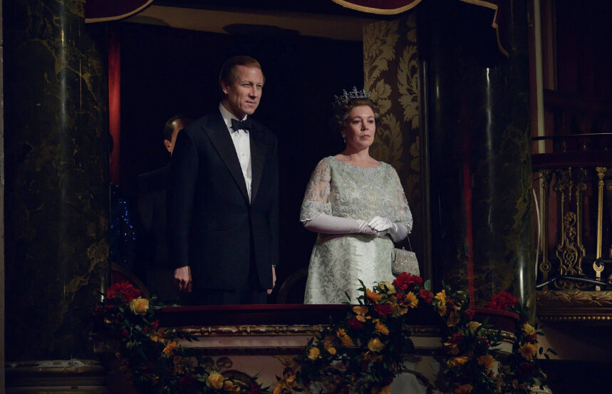 Scena z czwartego sezonu „The Crown” 