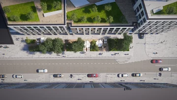Ul. Chmielna przy Varso Place 