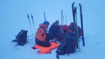 Słowaccy ratownicy pomogli Polakowi 