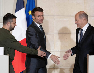 Macron i Scholz zachęcają Zełenskiego do negocjacji z Rosją? „Nikt nie...