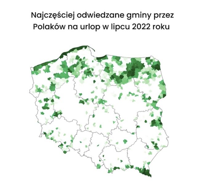 Wyjazdy Polaków na wakacje 2022