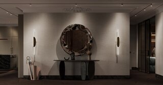 Apartament z widokiem na park, projekt Modeko Studio