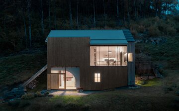 Drewniany dom w&nbsp;Ulvik, proj. Rever & Drage
