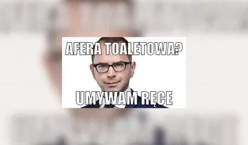 Afera toaletowa - memy 