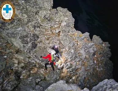Miniatura: Nocna akcja w Tatrach. TOPR podsumowało...