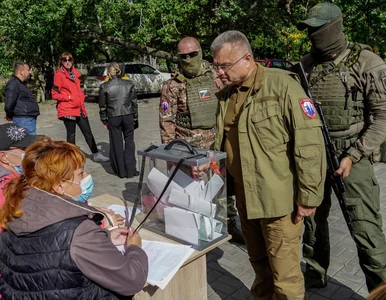 Miniatura: Rosyjska propaganda o pseudoreferendum....