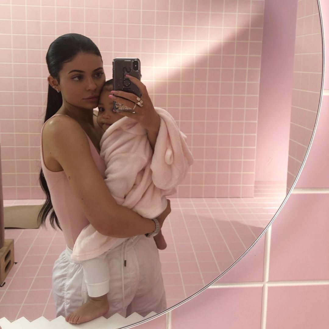 Kylie Jenner z córką Stormi 