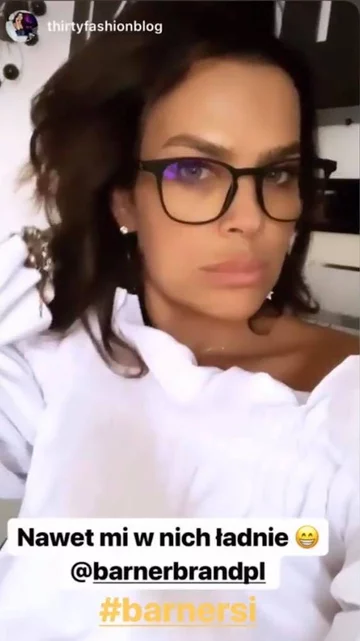 @dmbeauty w okularach BarnerBrand 