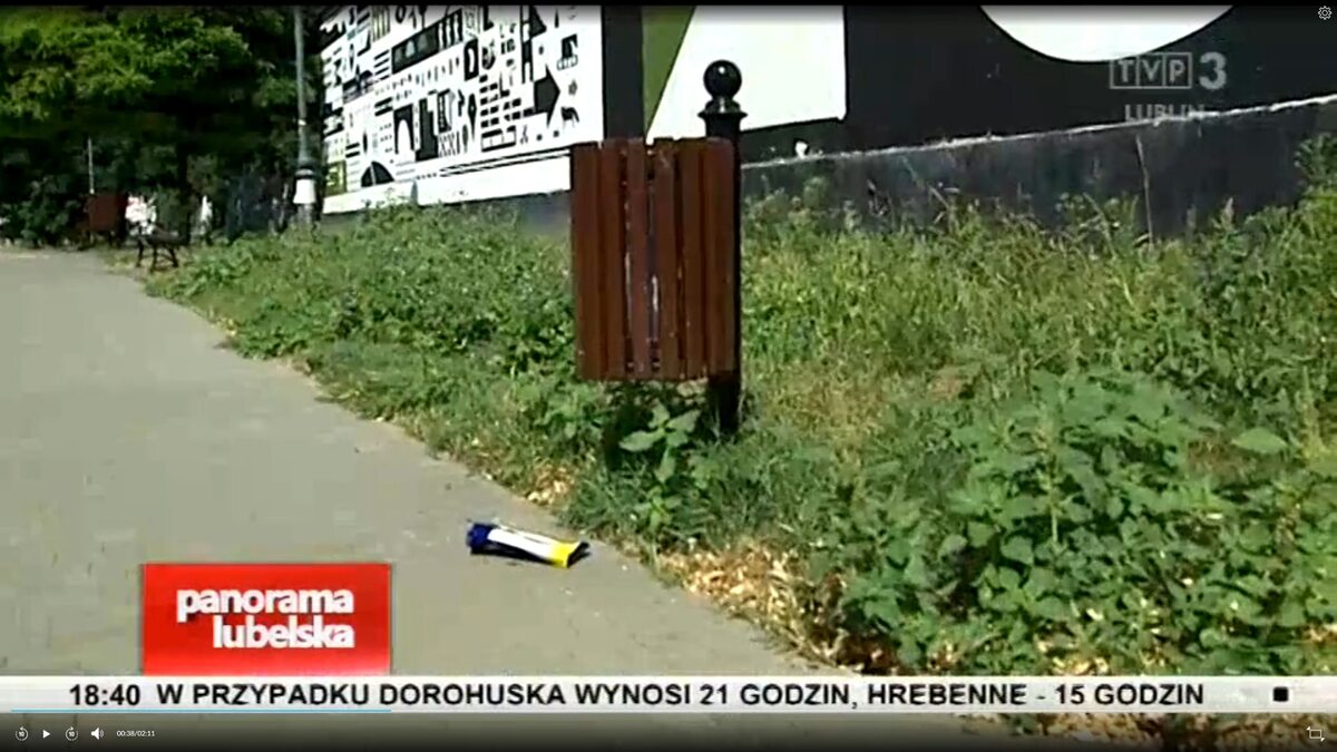 Screen z materiału TVP3 Lublin 