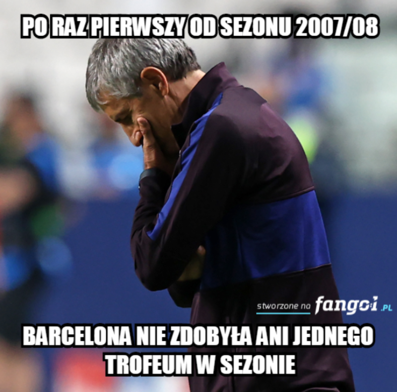 Mem po meczu FC Barcelony z Bayernem Monachium 