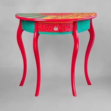 Konsolka Słoneczna autorstwa Luizy Poredy / ArtPoPo.pl