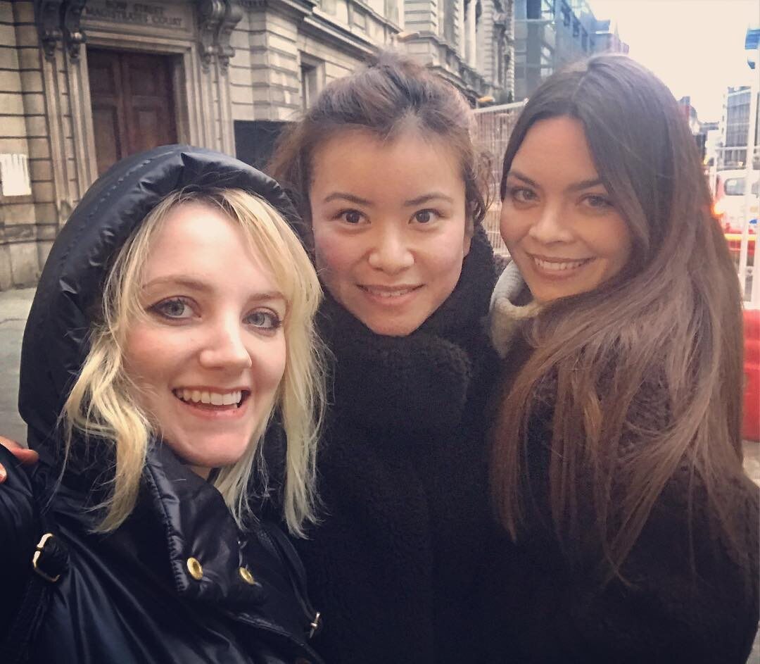 Evanna Lynch i Katie Leung 