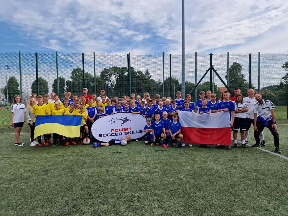 Piłkarski obóz dla dzieciaków z Ukrainy  od Fundacji Polish Soccer Skills