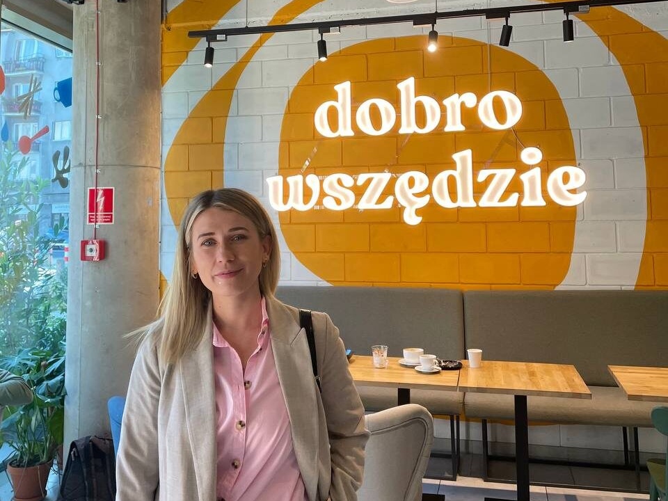 Inna Yarova, współwłaścicielka sieci Dobro&Dobro cafe