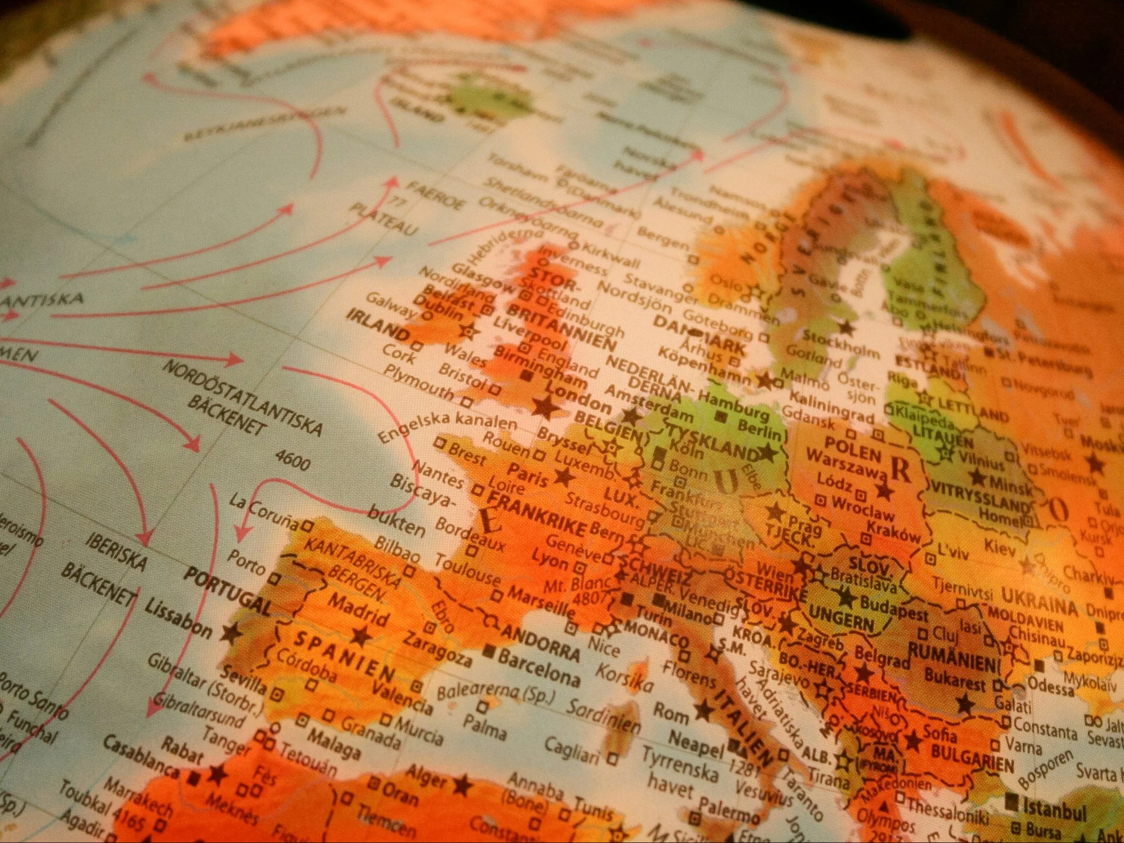 Mapa Europy