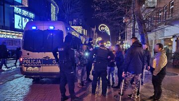 107 interwencji policji w Zakopanem w sylwestrową noc