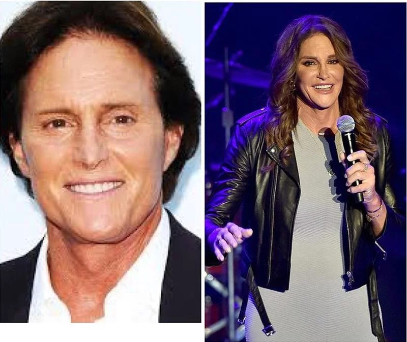 Kaitlyn Jenner. Po lewo jeszcze jako Bruce