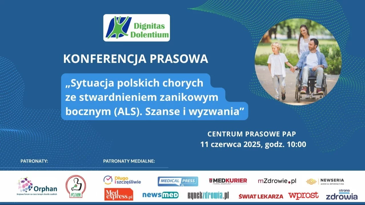 ALS to rzadka choroba o dramatycznym przebiegu – postępująca szybko, nieodwracalnie i bezlitośnie odbierająca sprawność, mowę, a w końcu oddech